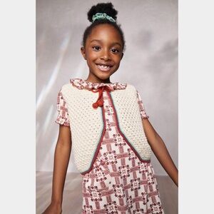 *Misha & Puff Crochet Vest in String